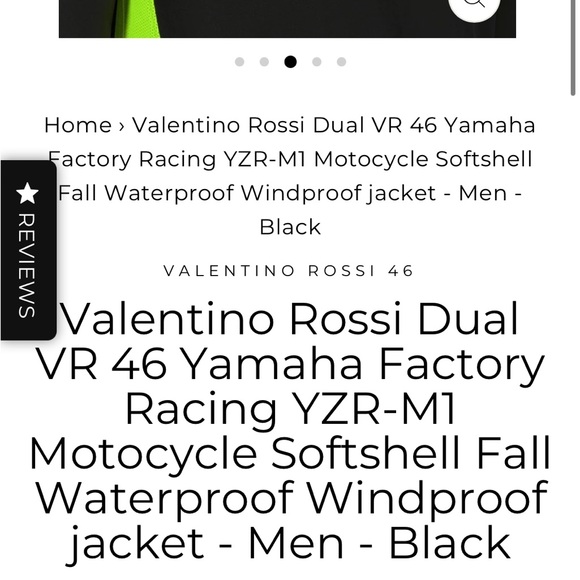 VR46 Dual VR Yamaha Zip Jacket - Picture 11 of 12